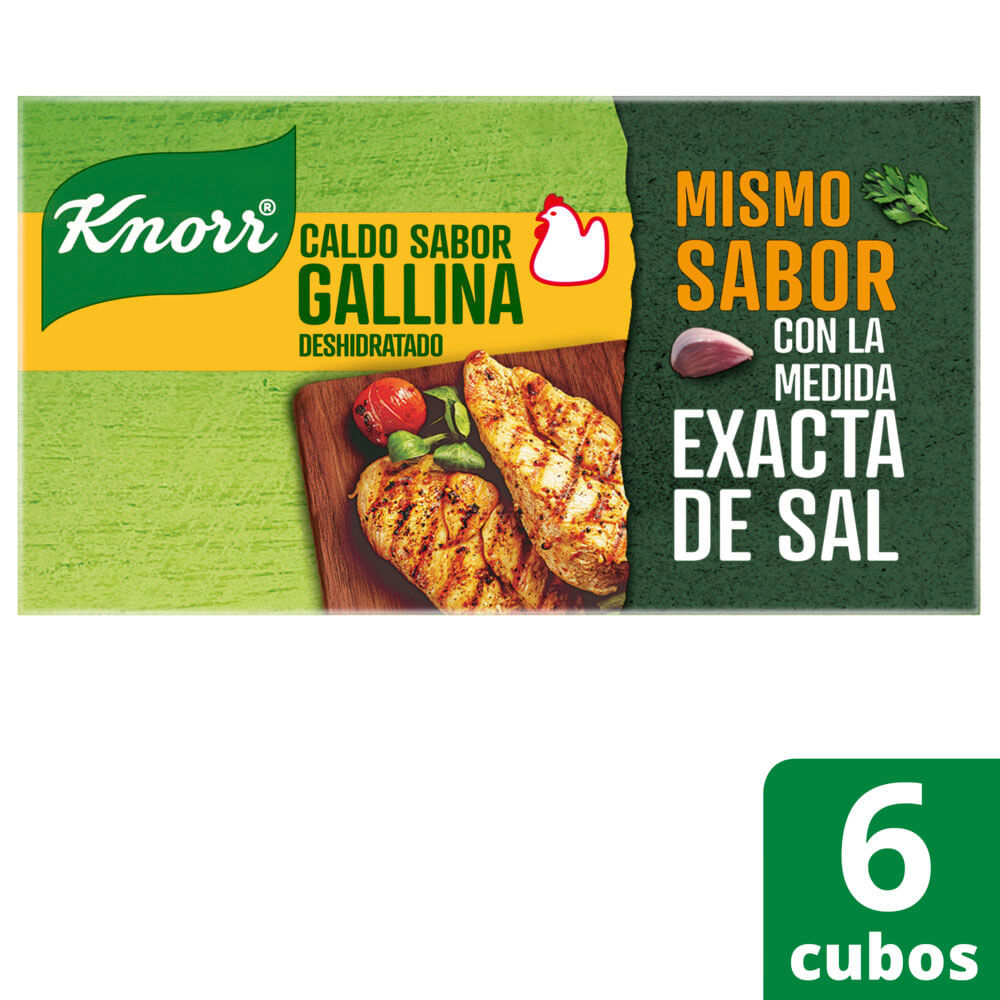 Caldo De Gallina Knorr x 6 Un.