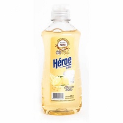 Detergente De Limon Heroe x 300 ml.