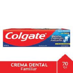 Crema Dental Maxima Proteccion Anticaries Colgate x 70 gr.