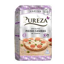 Harina Pureza Pizza Caseras con Levadura x 1kg.