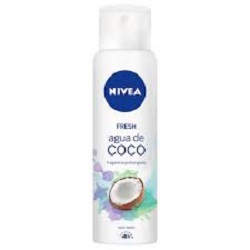 Desodorante agua de coco fresh Nivea x 150 ml.