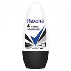 Desodorante Invisible Rexona Roll-on  x 50 ml.