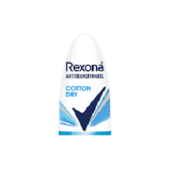 Desodorante Cotton Dry Rexona Roll-on x 50 ml.