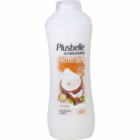 Acondicionador Plusbelle Protección  Oleo de Coco y Keratina Natural x 1 lt.