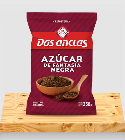 Azúcar Negra Dos Anclas x 250 g.