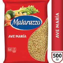 Fideos Ave María Matarazzo x 500 g.