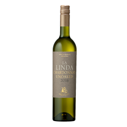 Vino Blanco La Linda Chardonnay Unoaked x 750 ml.