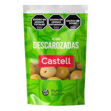 Olivas Verdes Descarozadas Clásicas Castell x 150 g.