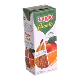 Jugo de Multifruta Baggio Pronto x 200 ml.
