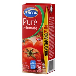Pure De Tomate Arcor x 210 gr.