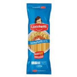 Fideos Spaghetti N° 5 Lucchetti x 500 gr.